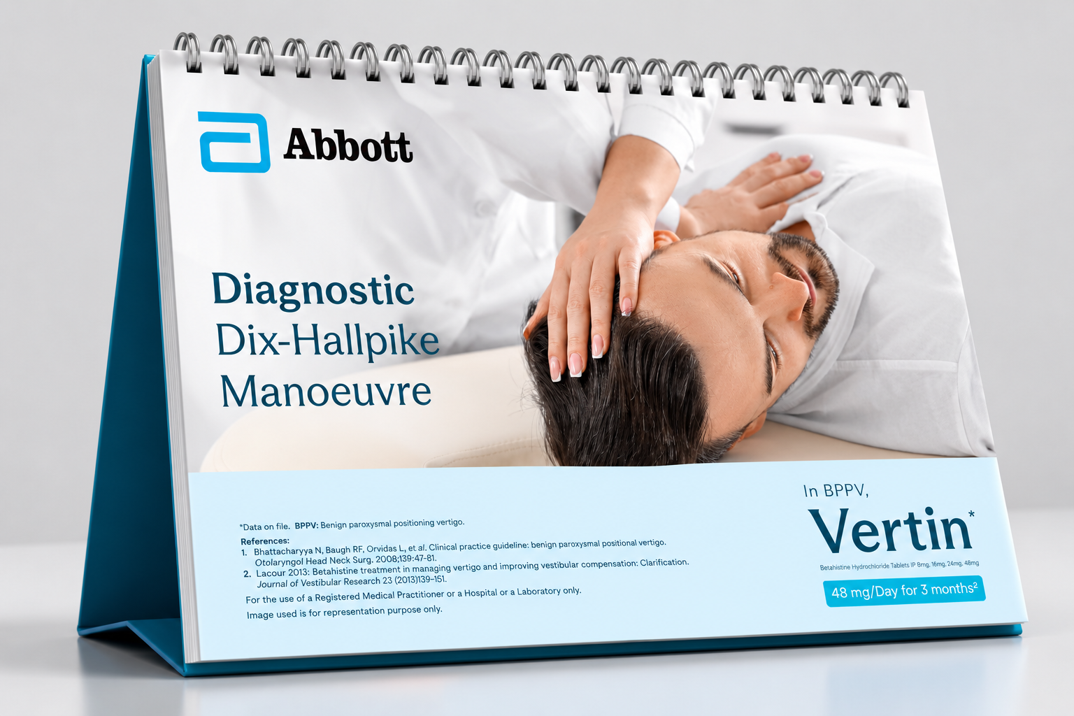 Nystagmus Maneuver Flipchart - Clinical Diagnostic Step-by-Step Guide